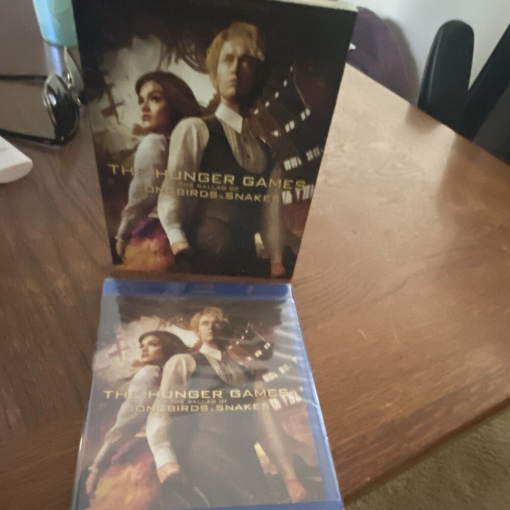 Hunger Games Ballad of Songbirds & Snakes Blu-ray + Digital Copy w/ Slipbox NEW